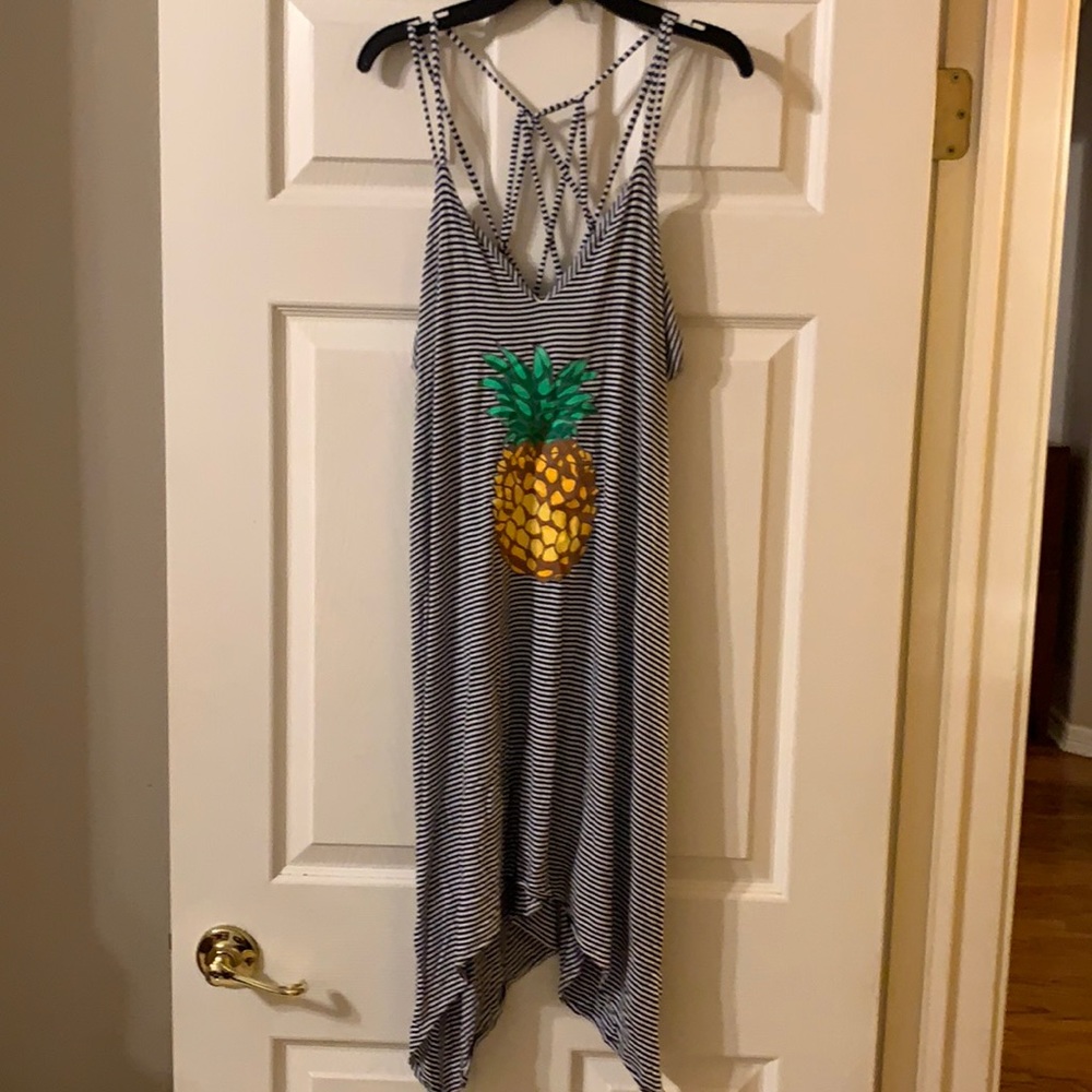 Sperry Pineapple Sundress (Size Medium)